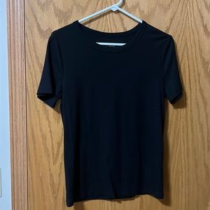 Target plain black tee